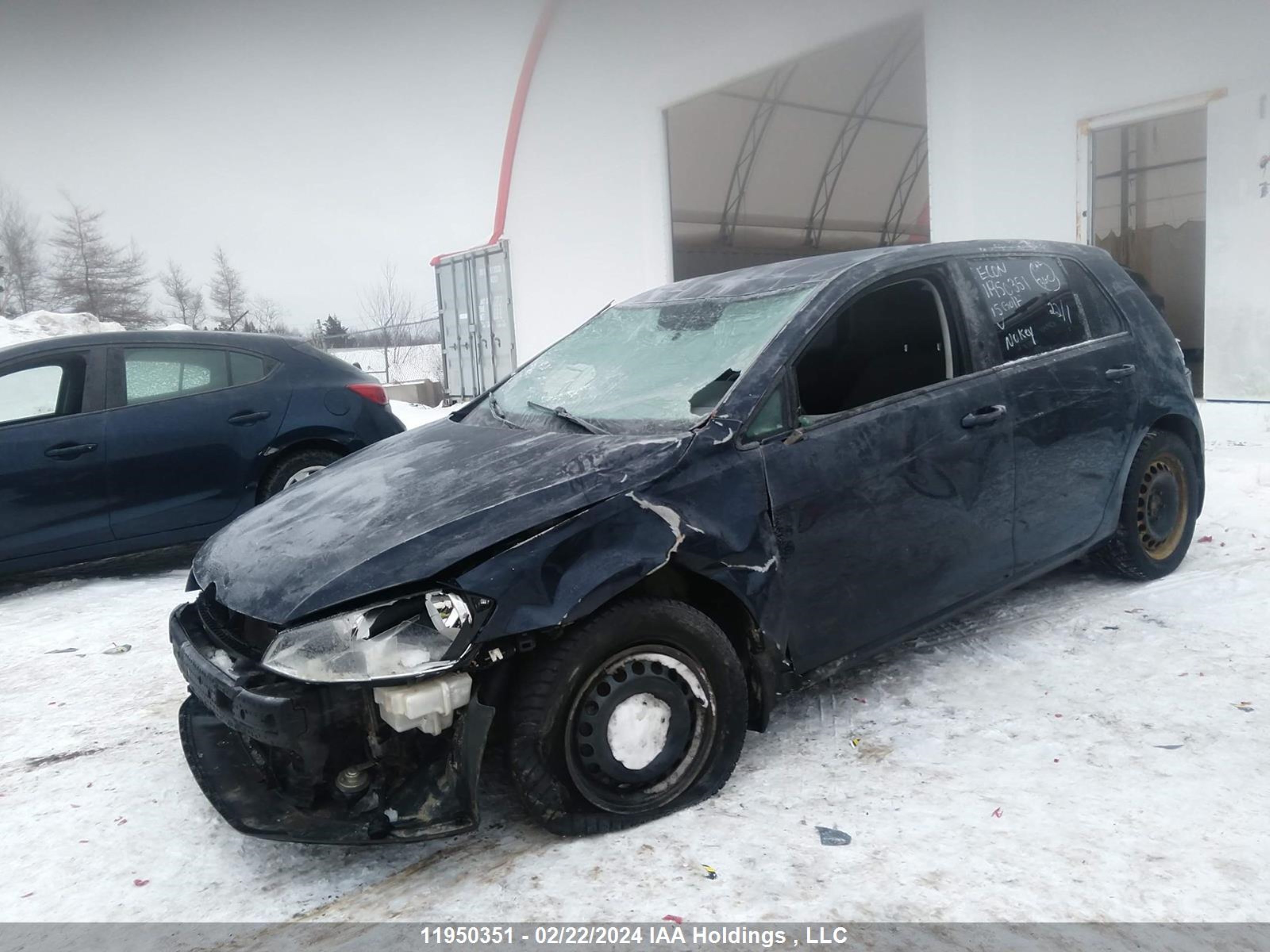 Photo 1 VIN: 3VWRA7AU2FM089460 - VOLKSWAGEN GOLF 