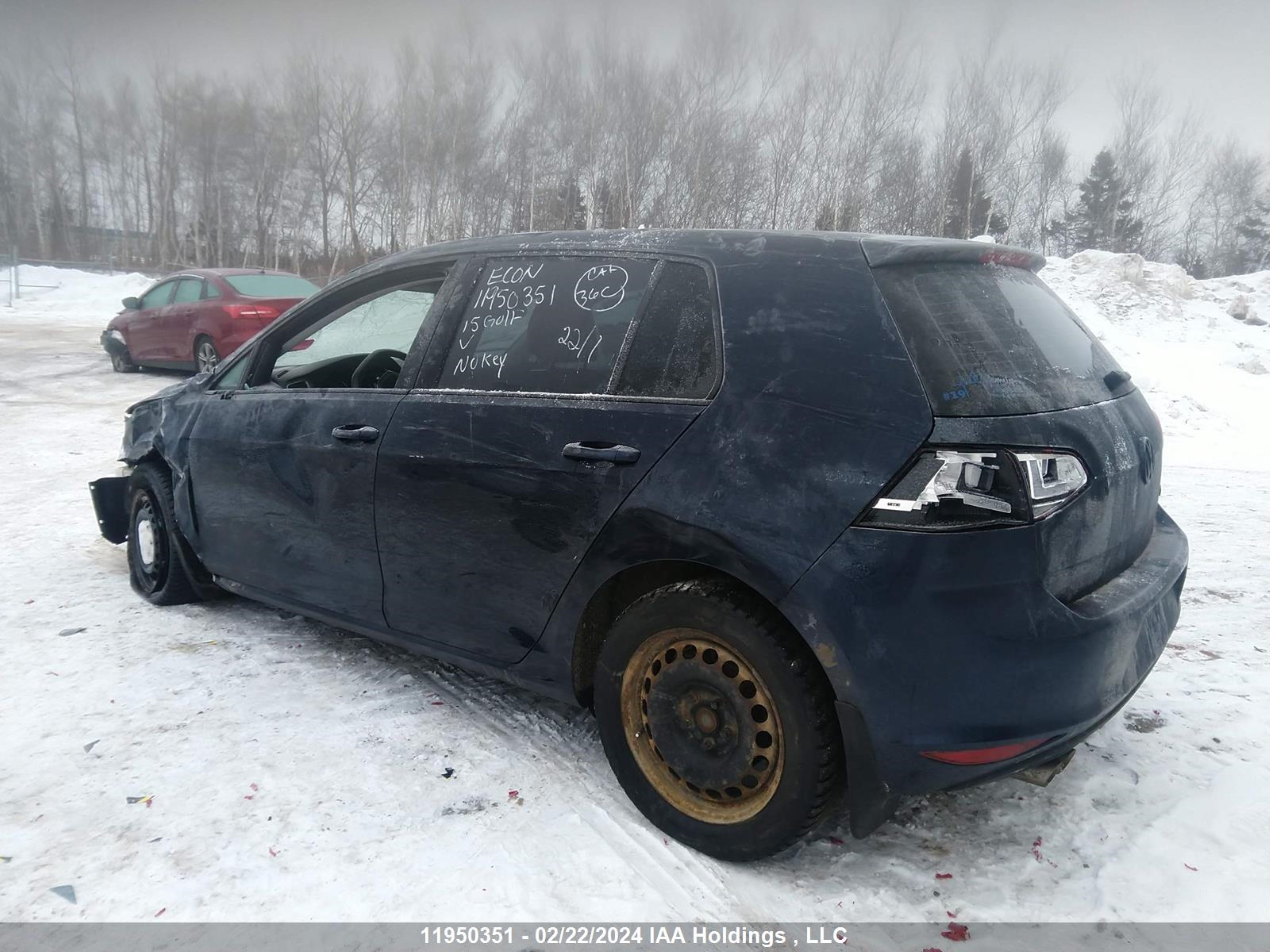 Photo 2 VIN: 3VWRA7AU2FM089460 - VOLKSWAGEN GOLF 