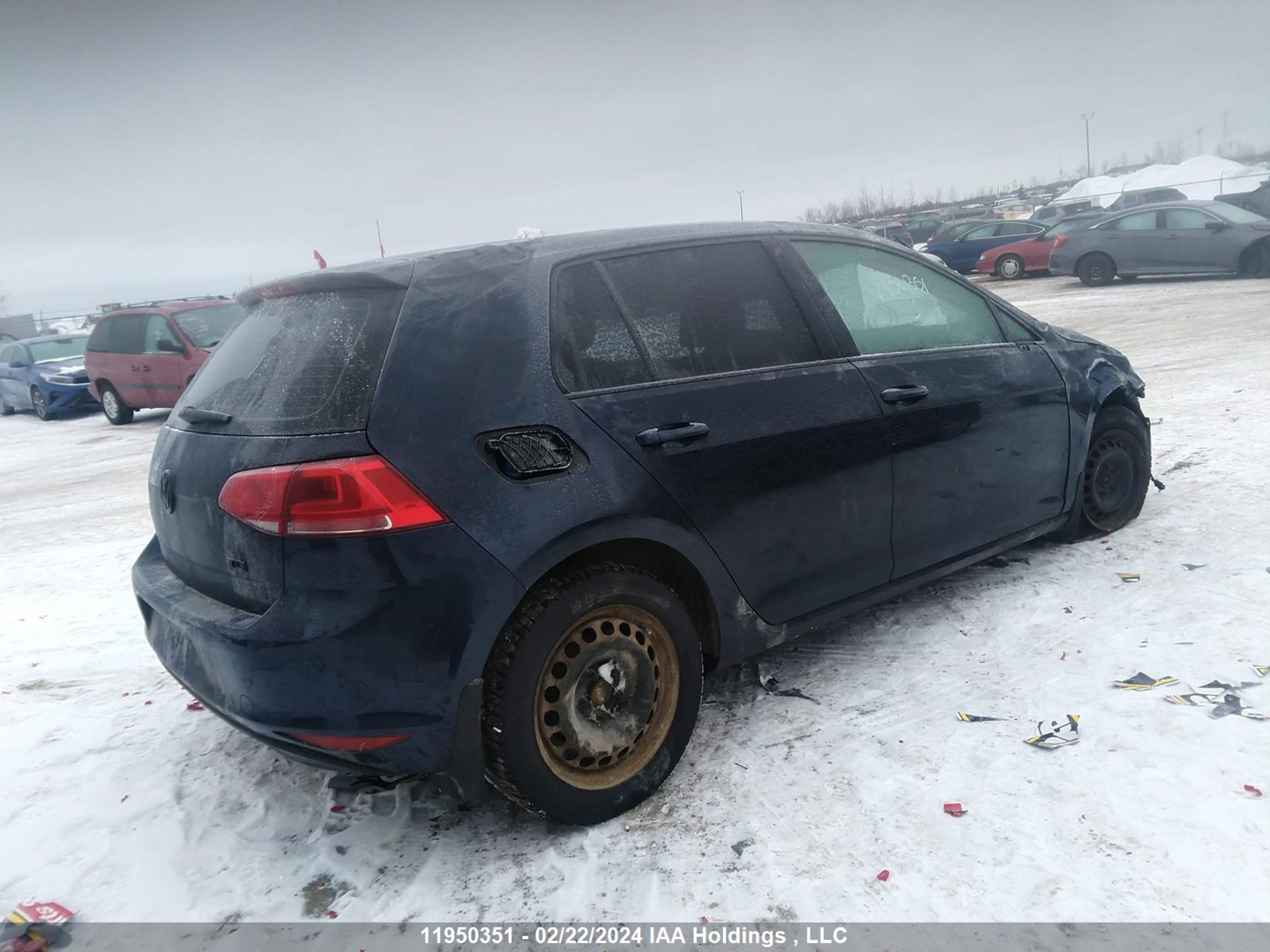 Photo 3 VIN: 3VWRA7AU2FM089460 - VOLKSWAGEN GOLF 