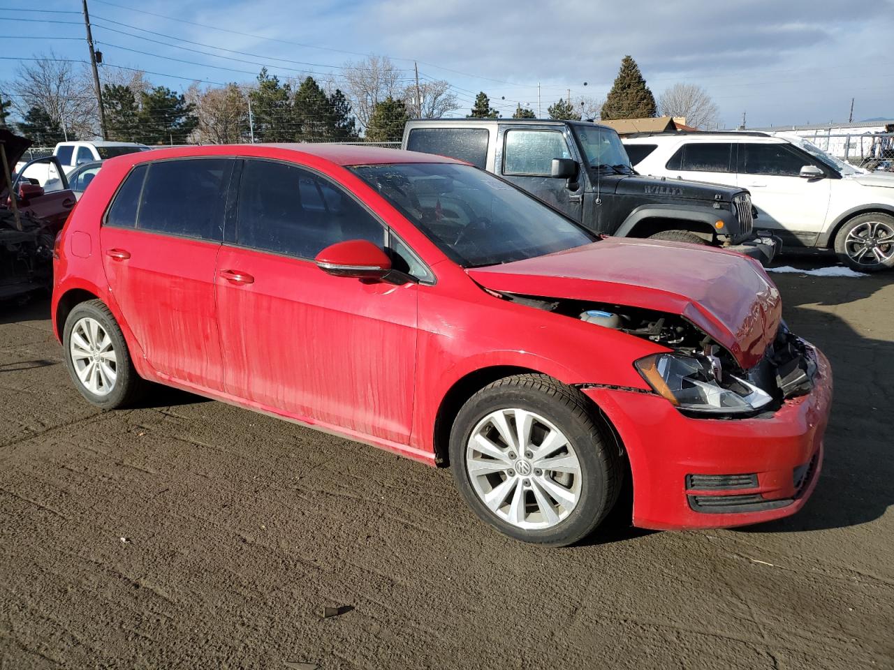 Photo 3 VIN: 3VWRA7AU5FM019077 - VOLKSWAGEN GOLF 