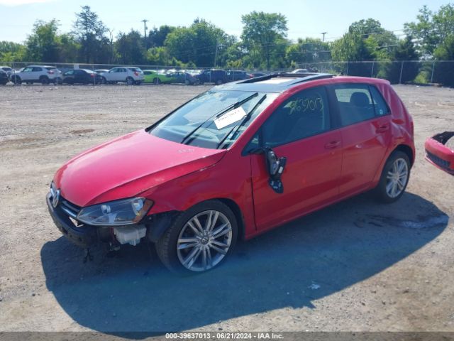 Photo 1 VIN: 3VWRA7AU8FM061758 - VOLKSWAGEN GOLF 