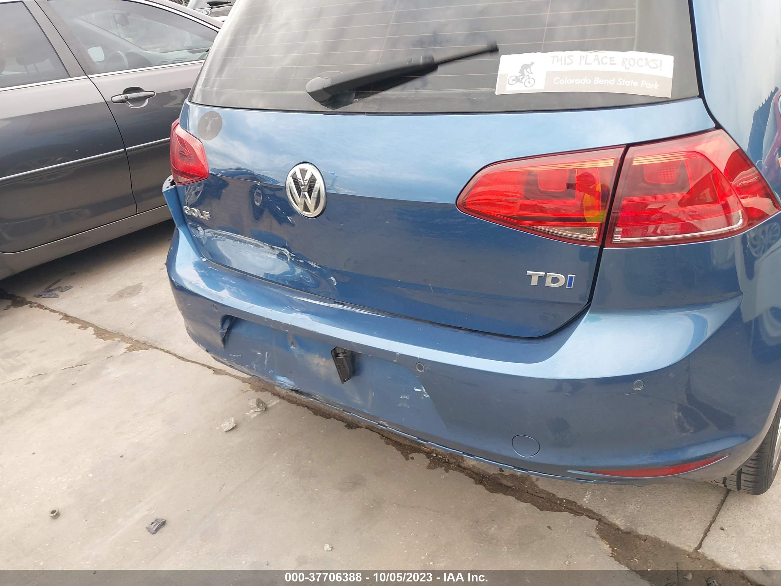 Photo 5 VIN: 3VWRA7AUXFM085379 - VOLKSWAGEN GOLF 