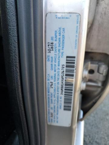 Photo 11 VIN: 3VWRB81HXWM136725 - VOLKSWAGEN JETTA GL 