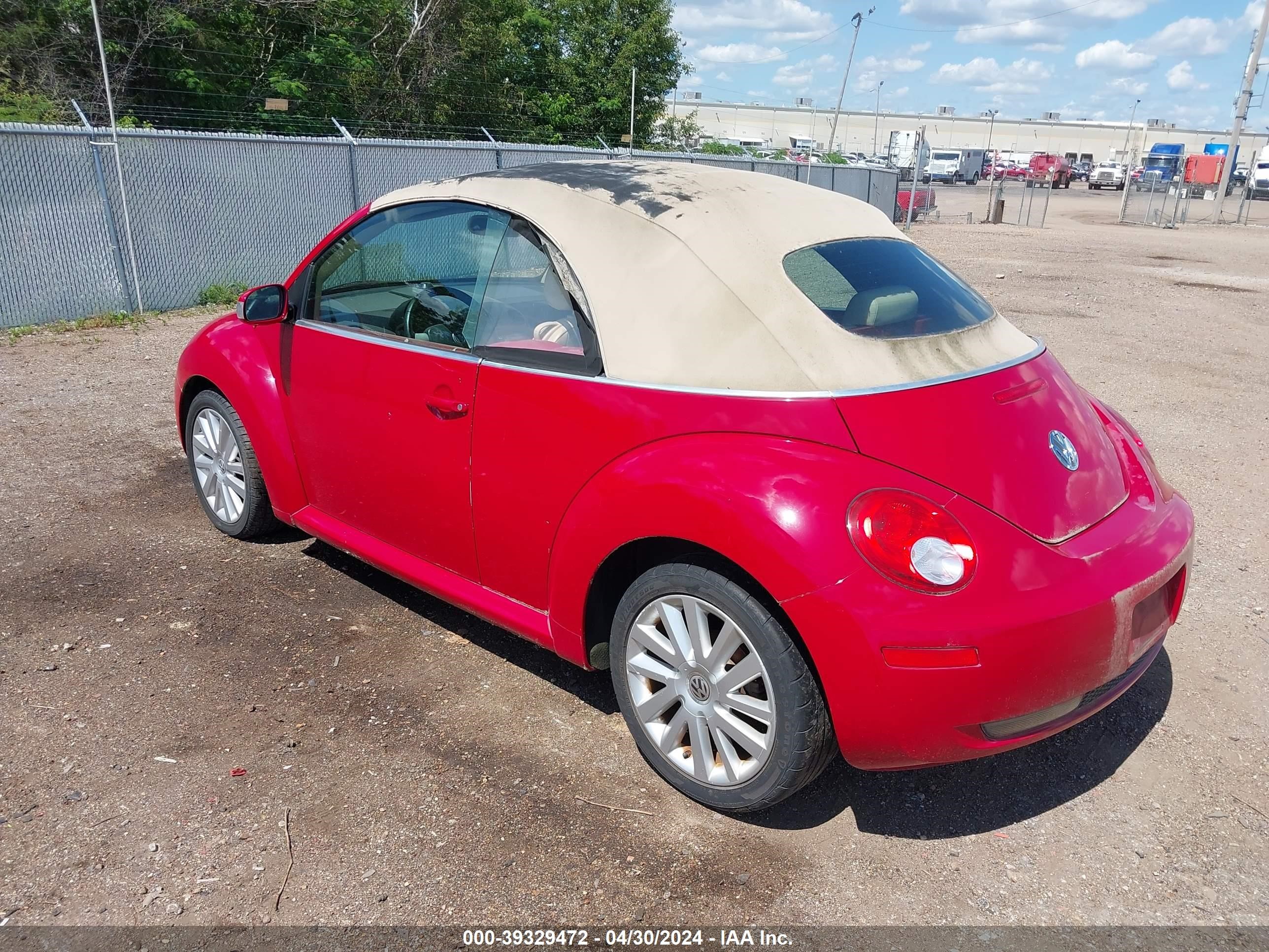 Photo 2 VIN: 3VWRF31Y08M406667 - VOLKSWAGEN BEETLE 