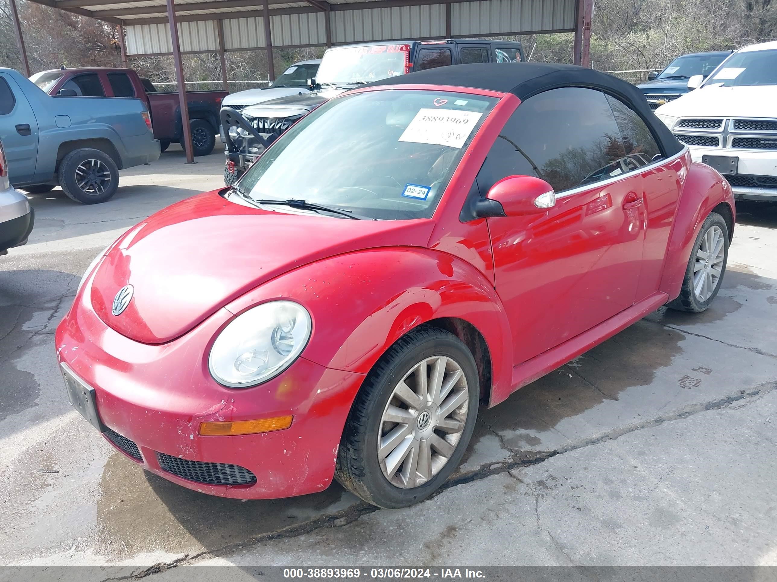 Photo 1 VIN: 3VWRF31Y08M409732 - VOLKSWAGEN BEETLE 