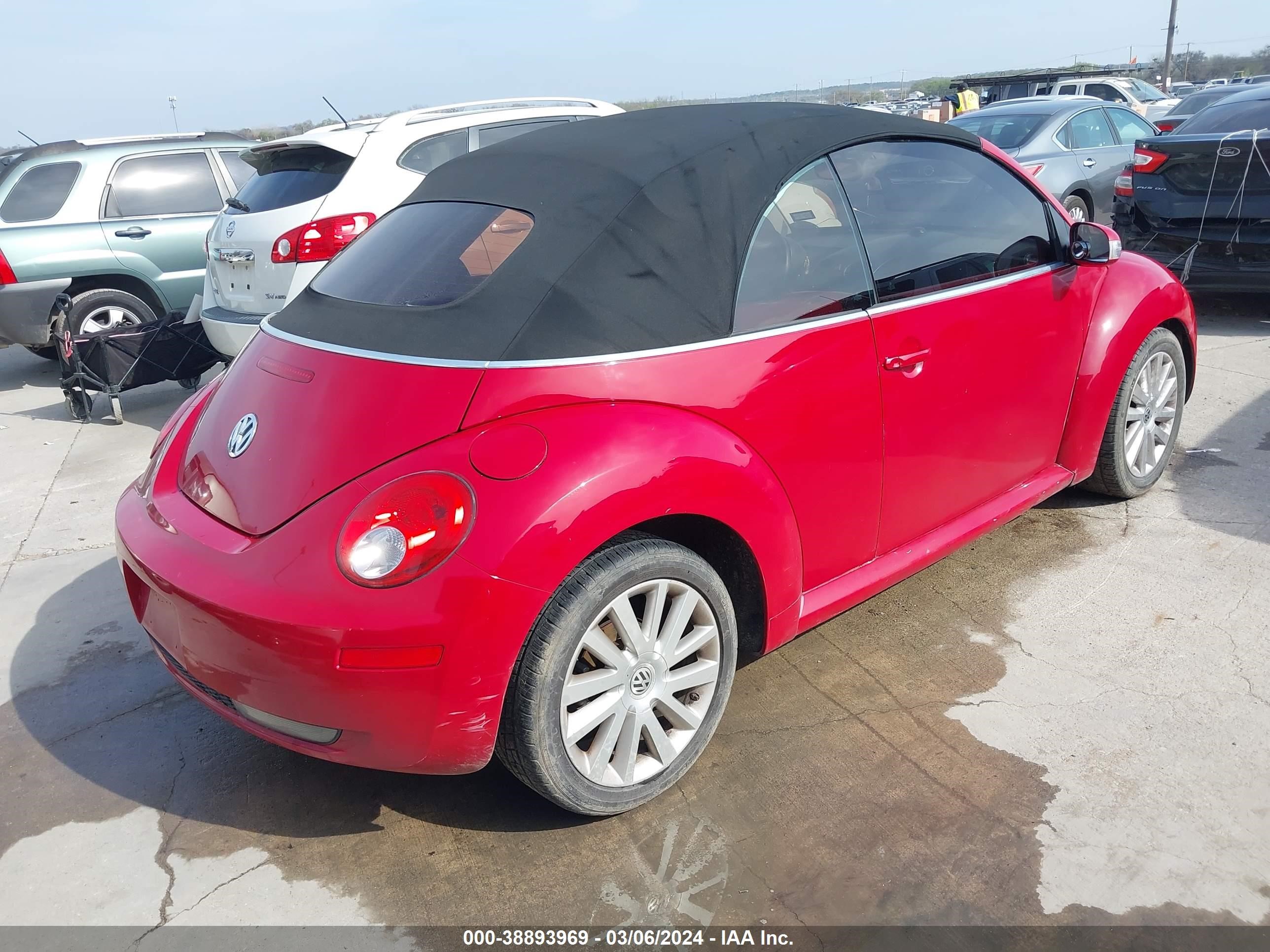 Photo 3 VIN: 3VWRF31Y08M409732 - VOLKSWAGEN BEETLE 