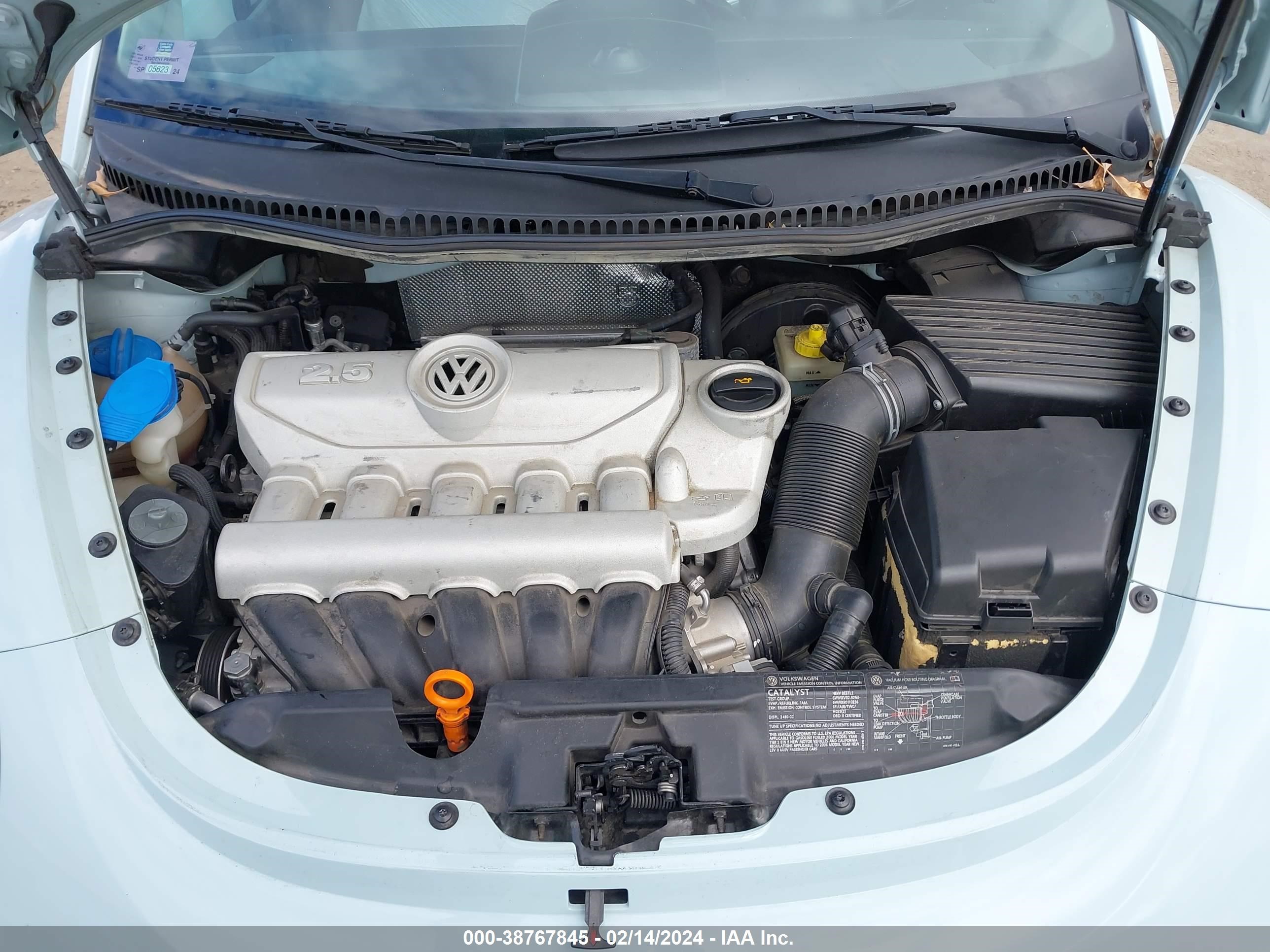 Photo 9 VIN: 3VWRF31Y26M325358 - VOLKSWAGEN BEETLE 