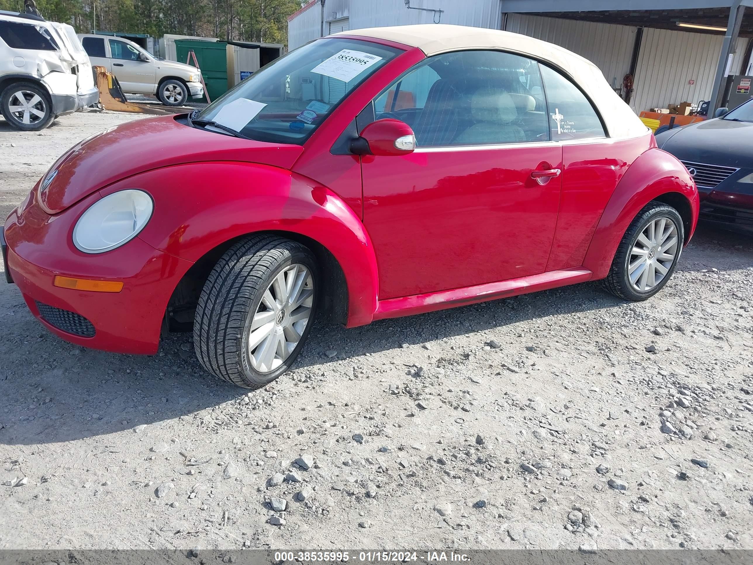 Photo 1 VIN: 3VWRF31Y48M416506 - VOLKSWAGEN BEETLE 