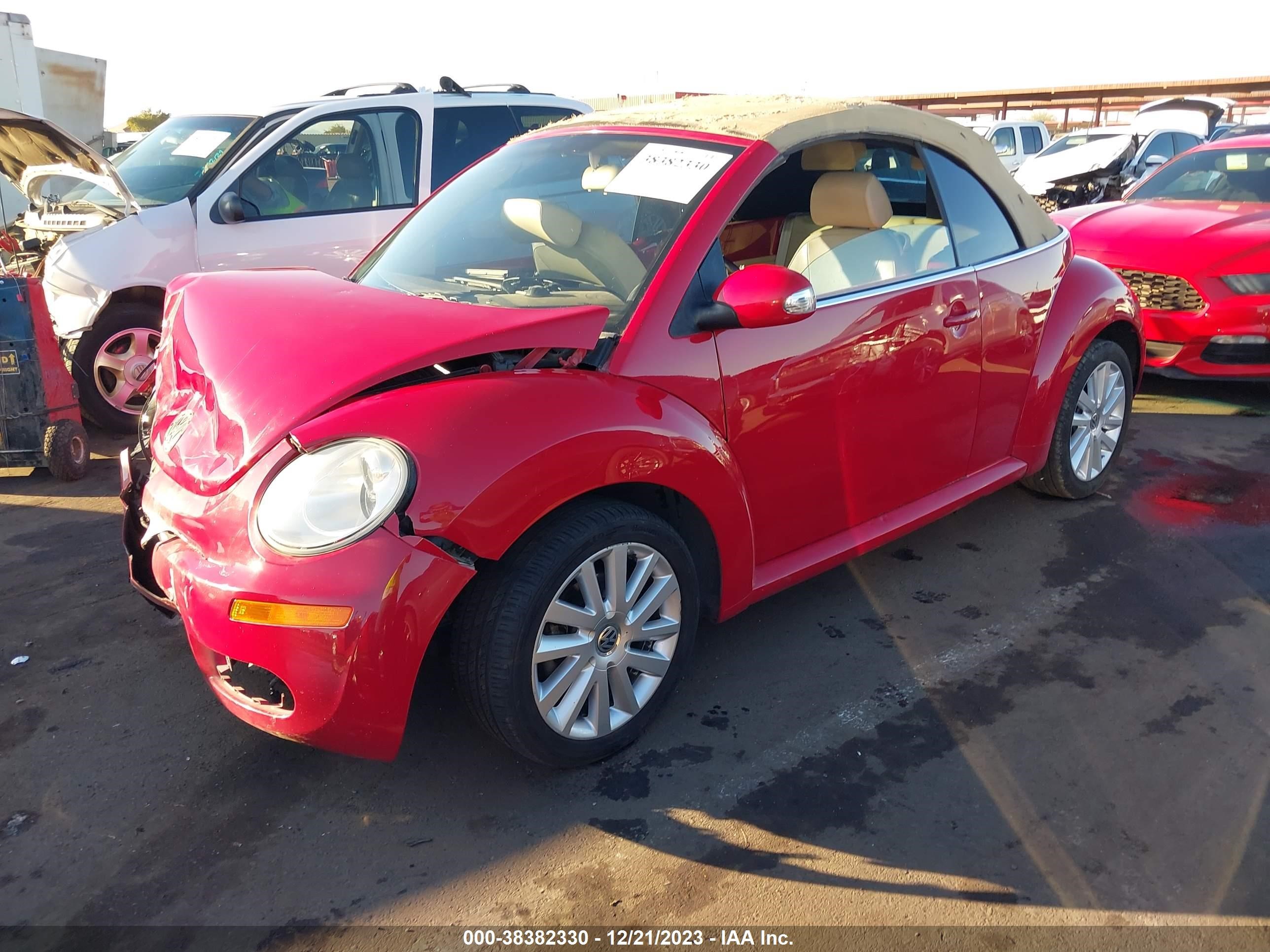 Photo 1 VIN: 3VWRF31Y49M405362 - VOLKSWAGEN BEETLE 