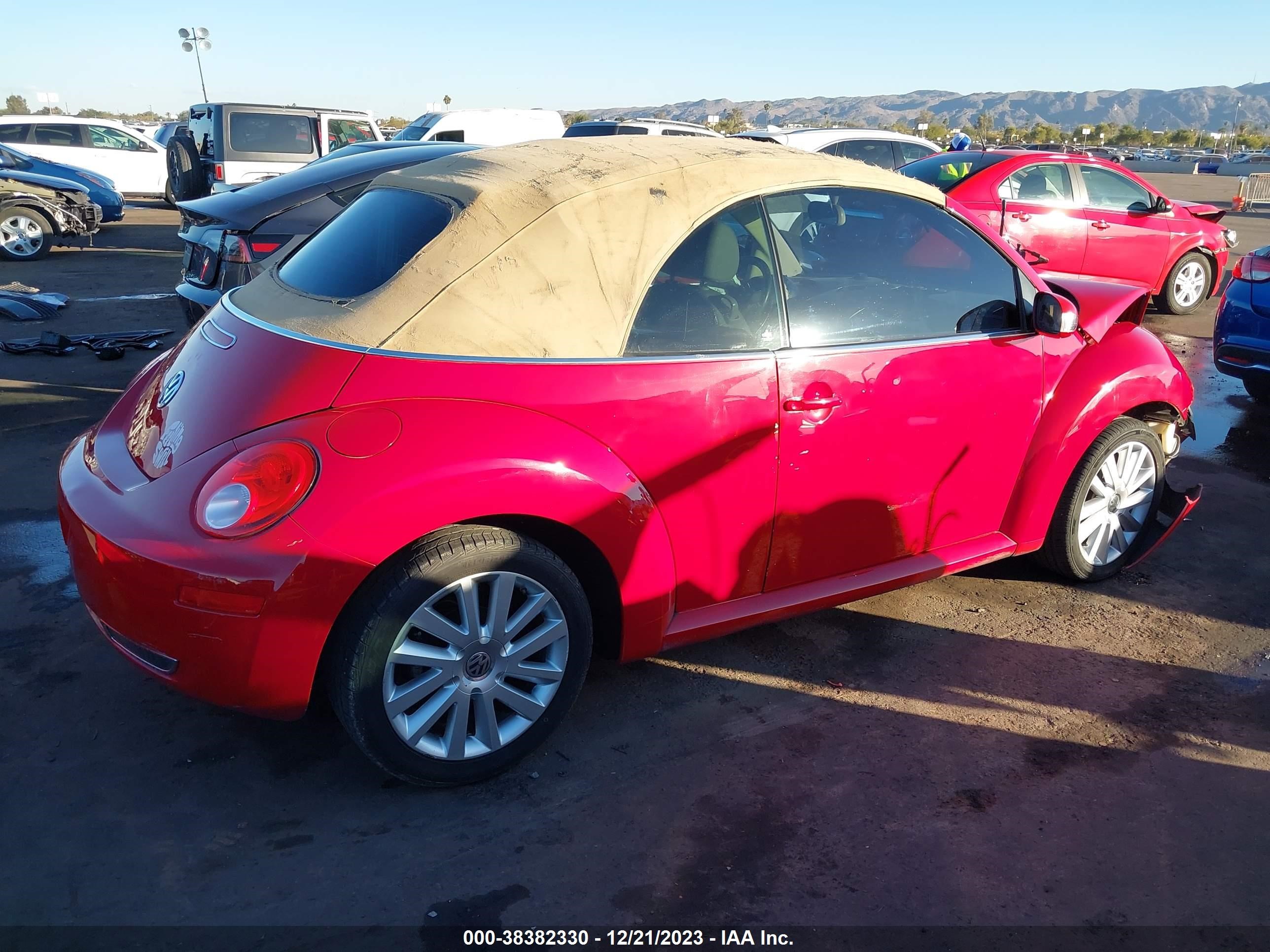 Photo 3 VIN: 3VWRF31Y49M405362 - VOLKSWAGEN BEETLE 