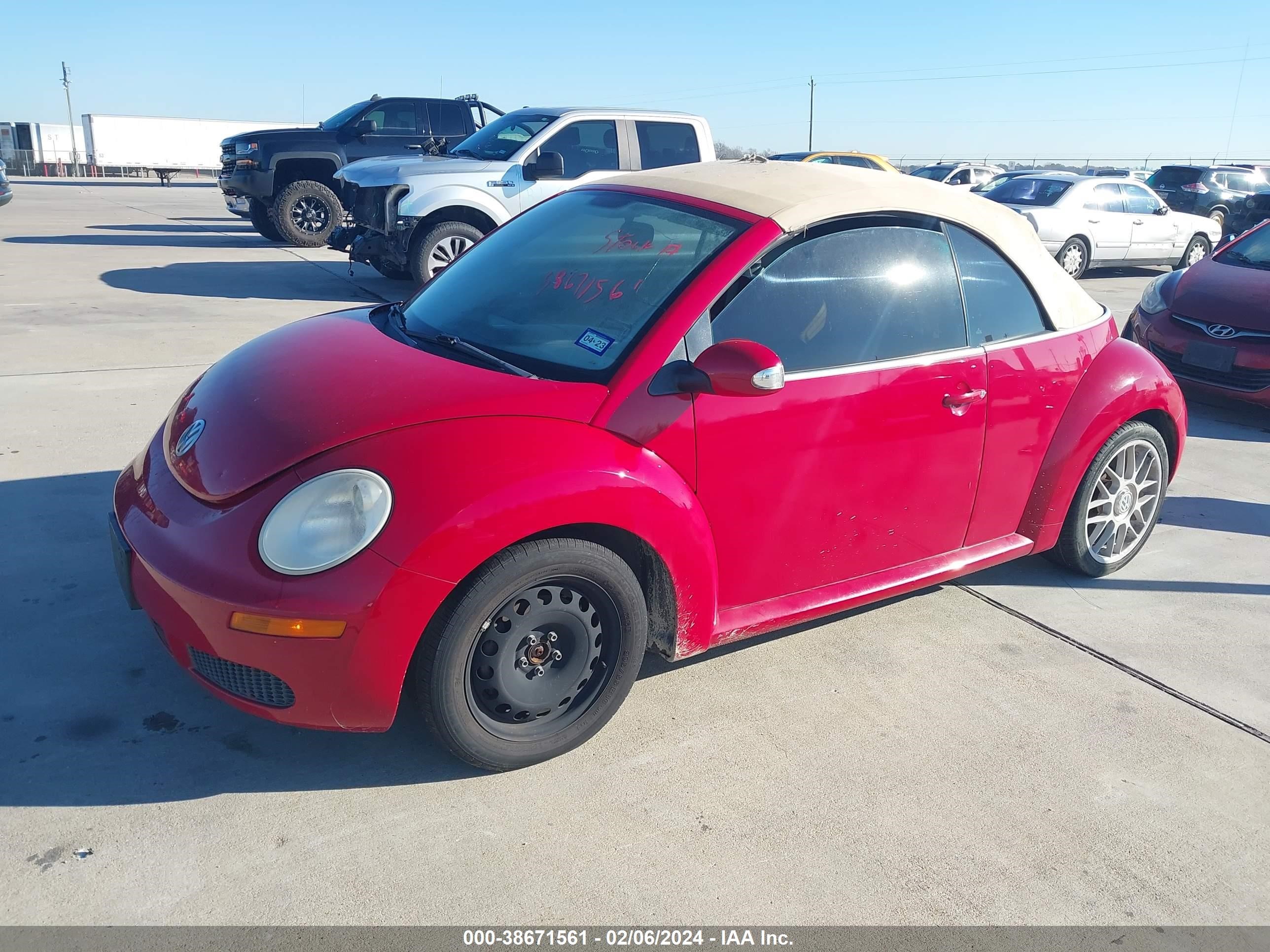 Photo 1 VIN: 3VWRF31Y67M403903 - VOLKSWAGEN BEETLE 