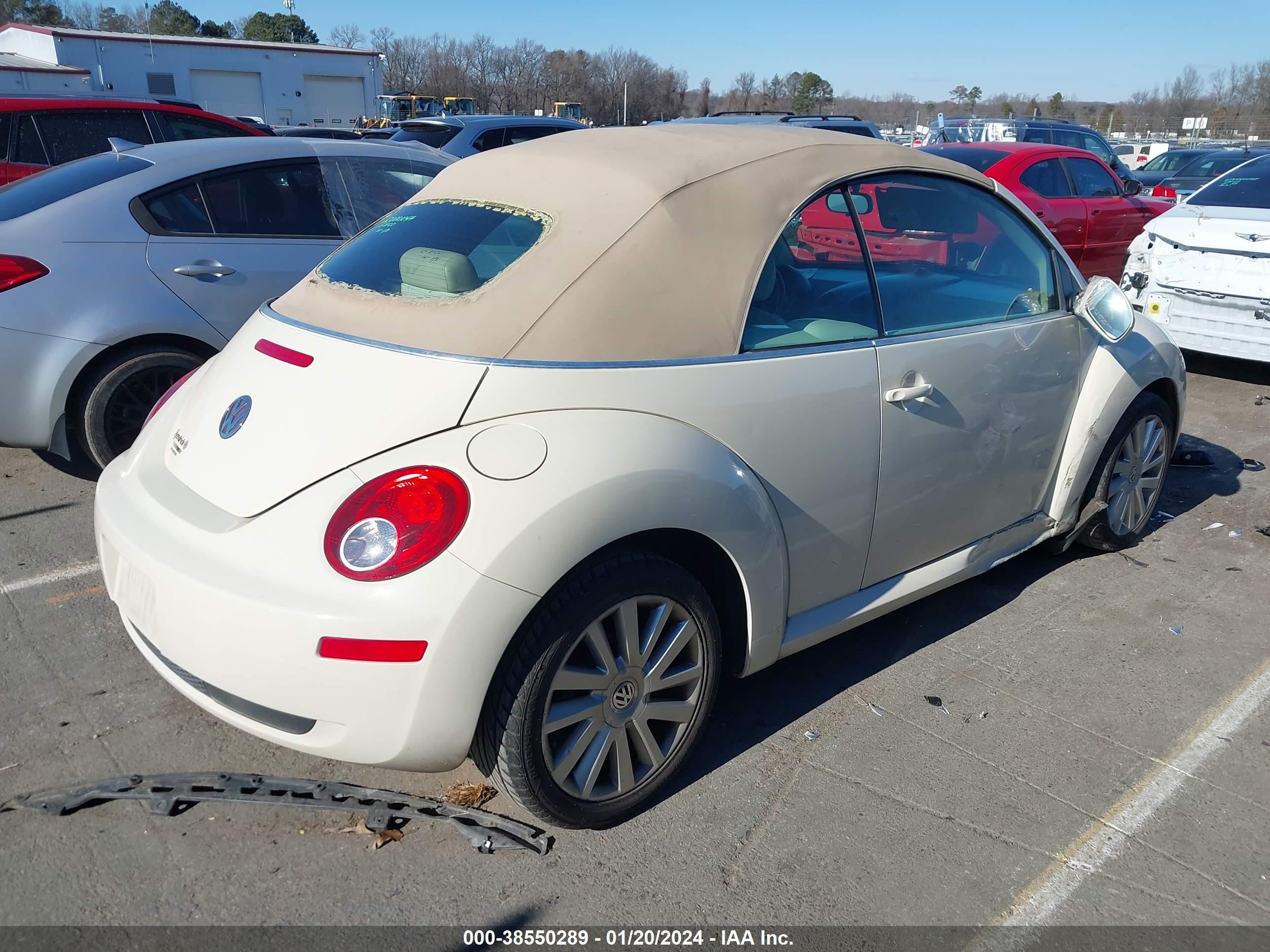 Photo 3 VIN: 3VWRF31YX8M413609 - VOLKSWAGEN BEETLE 