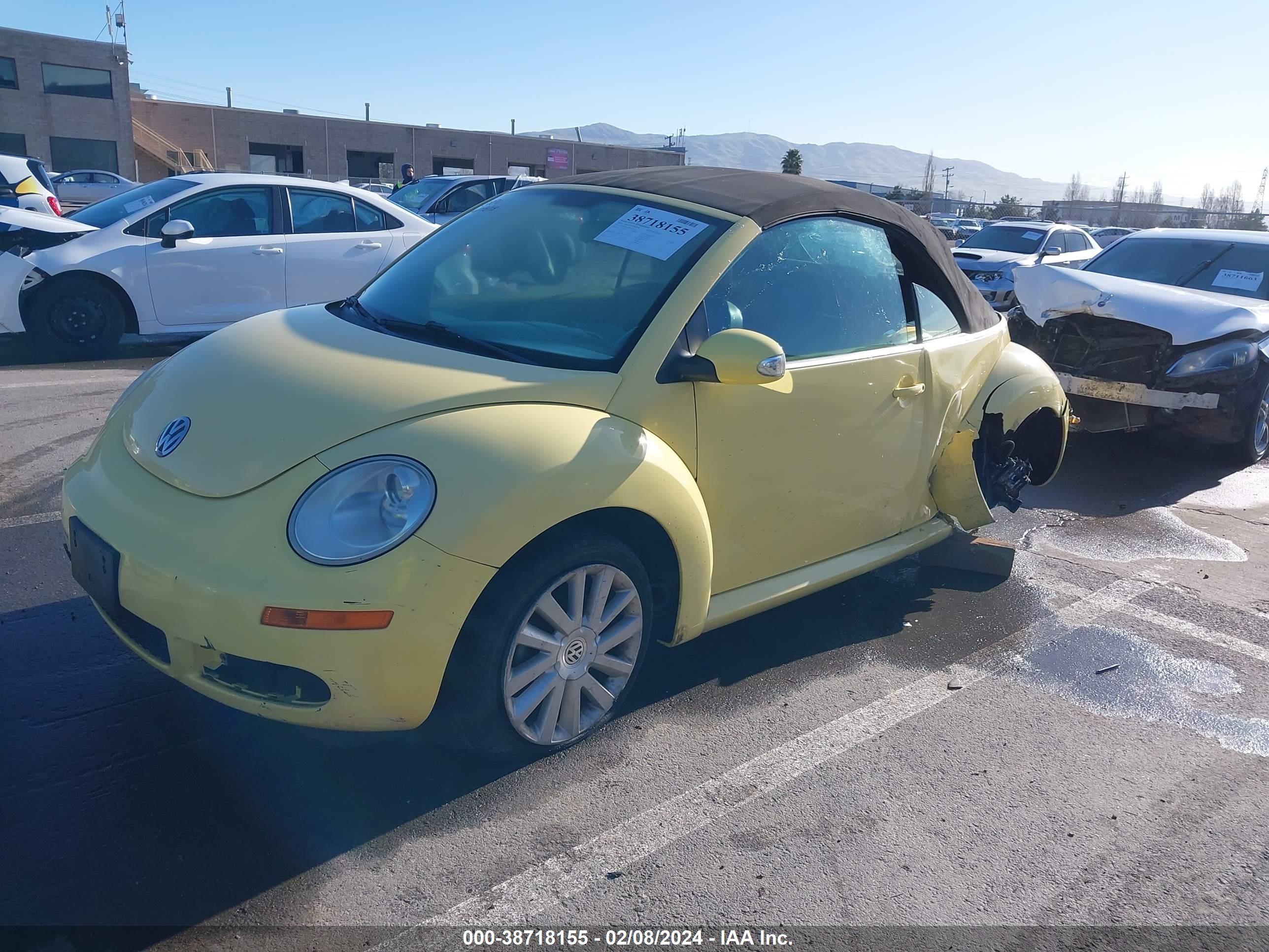 Photo 1 VIN: 3VWRG31Y28M407008 - VOLKSWAGEN BEETLE 