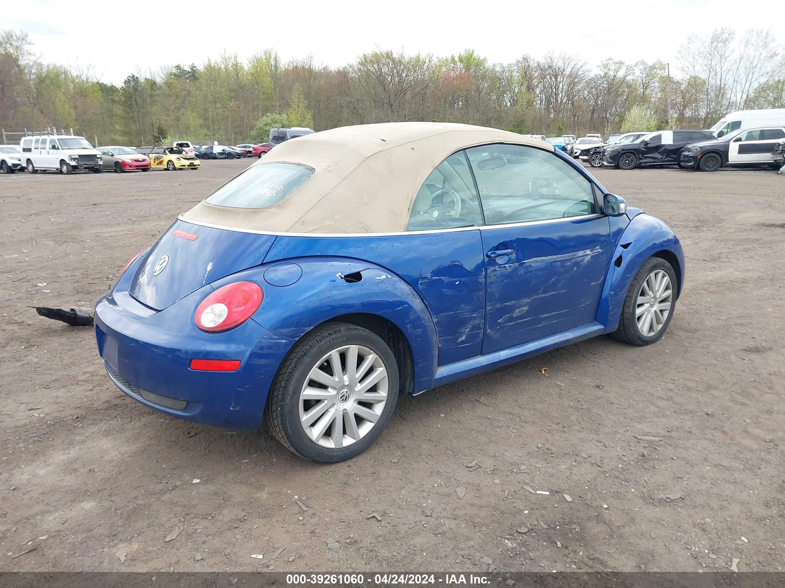 Photo 3 VIN: 3VWRG31Y38M414131 - VOLKSWAGEN BEETLE 