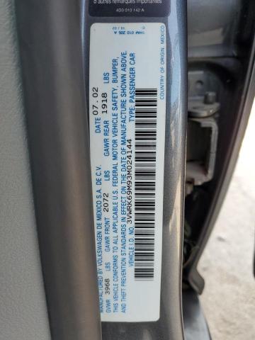 Photo 11 VIN: 3VWRK69M93M024144 - VOLKSWAGEN JETTA GL 