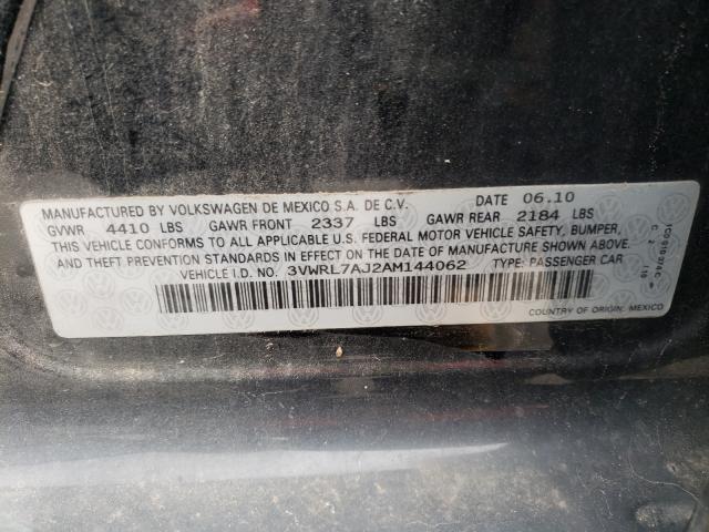 Photo 9 VIN: 3VWRL7AJ2AM144062 - VOLKSWAGEN JETTA TDI 