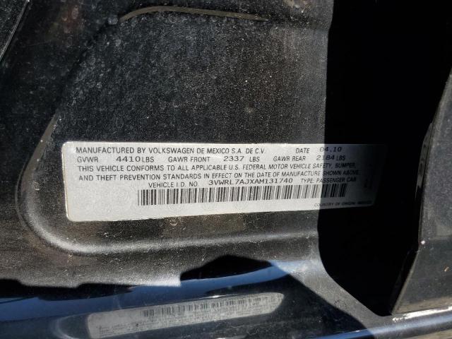 Photo 12 VIN: 3VWRL7AJXAM131740 - VOLKSWAGEN JETTA TDI 