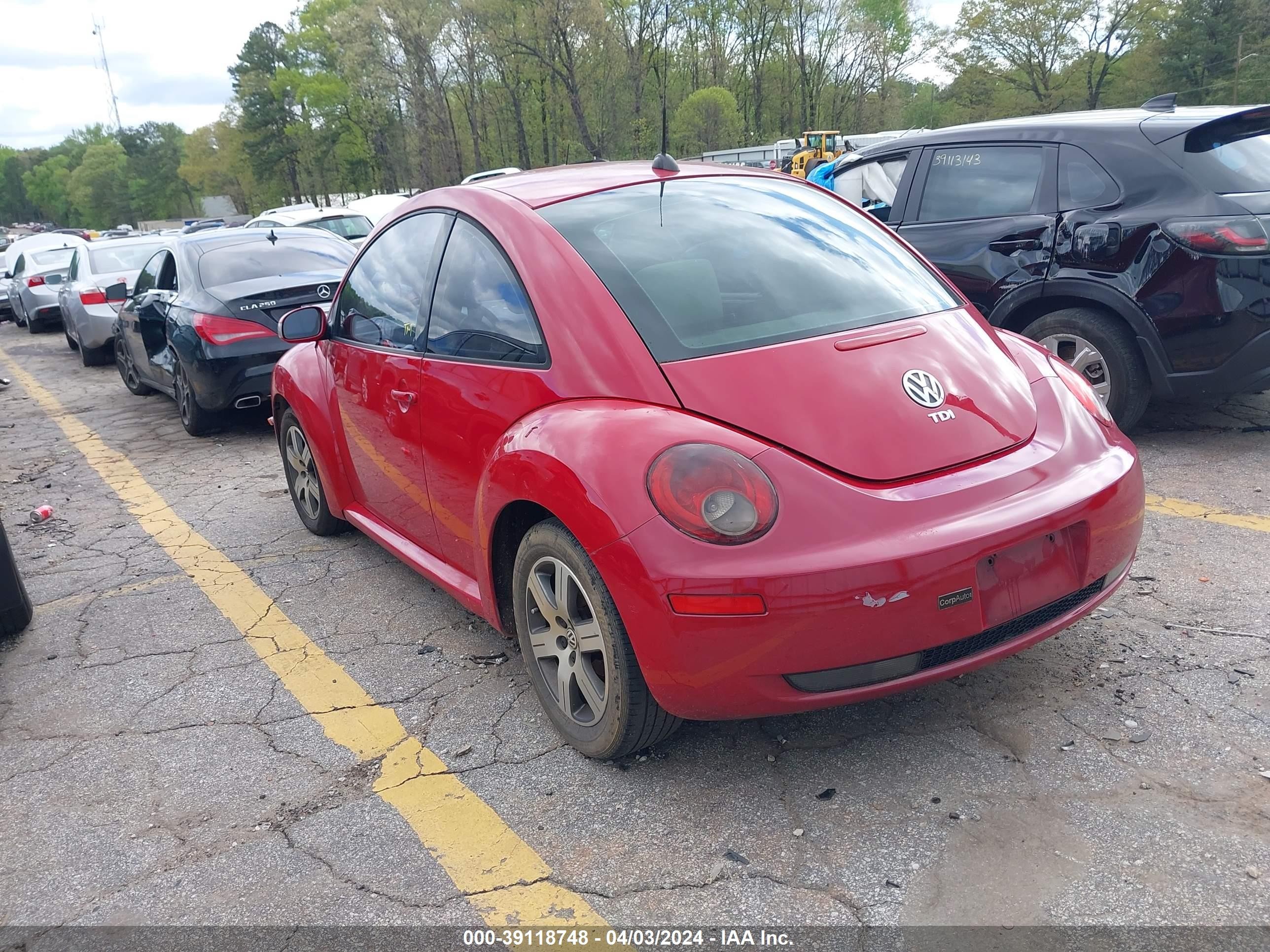 Photo 2 VIN: 3VWRR31C46M406051 - VOLKSWAGEN BEETLE 