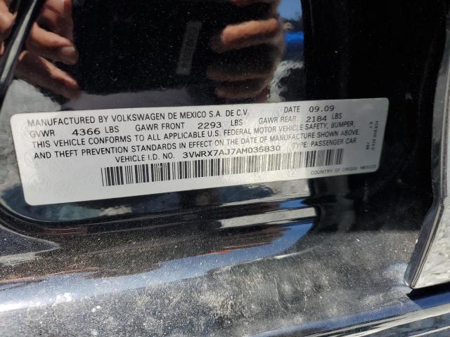 Photo 11 VIN: 3VWRX7AJ7AM035830 - VOLKSWAGEN JETTA SE 