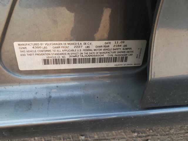 Photo 9 VIN: 3VWRZ7AJ6AM066934 - VOLKSWAGEN JETTA SE 