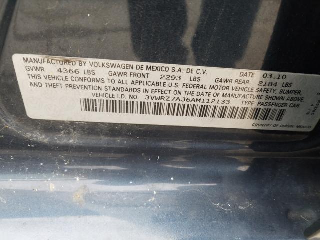 Photo 7 VIN: 3VWRZ7AJ6AM112133 - VOLKSWAGEN JETTA SE 