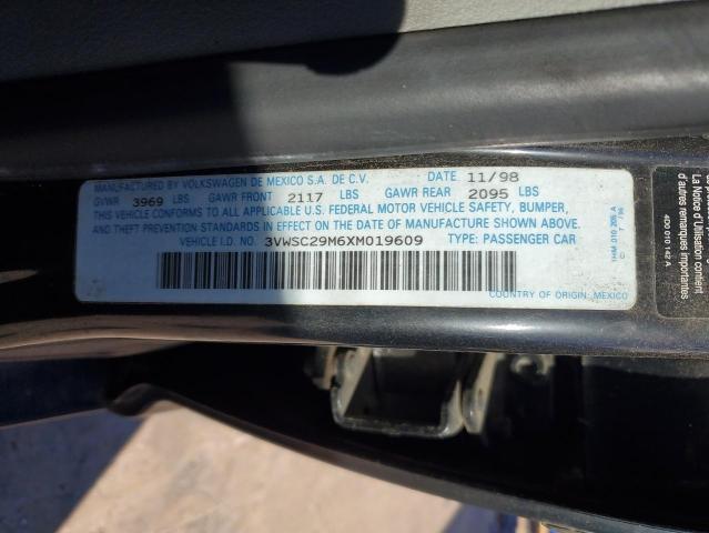 Photo 11 VIN: 3VWSC29M6XM019609 - VOLKSWAGEN JETTA 