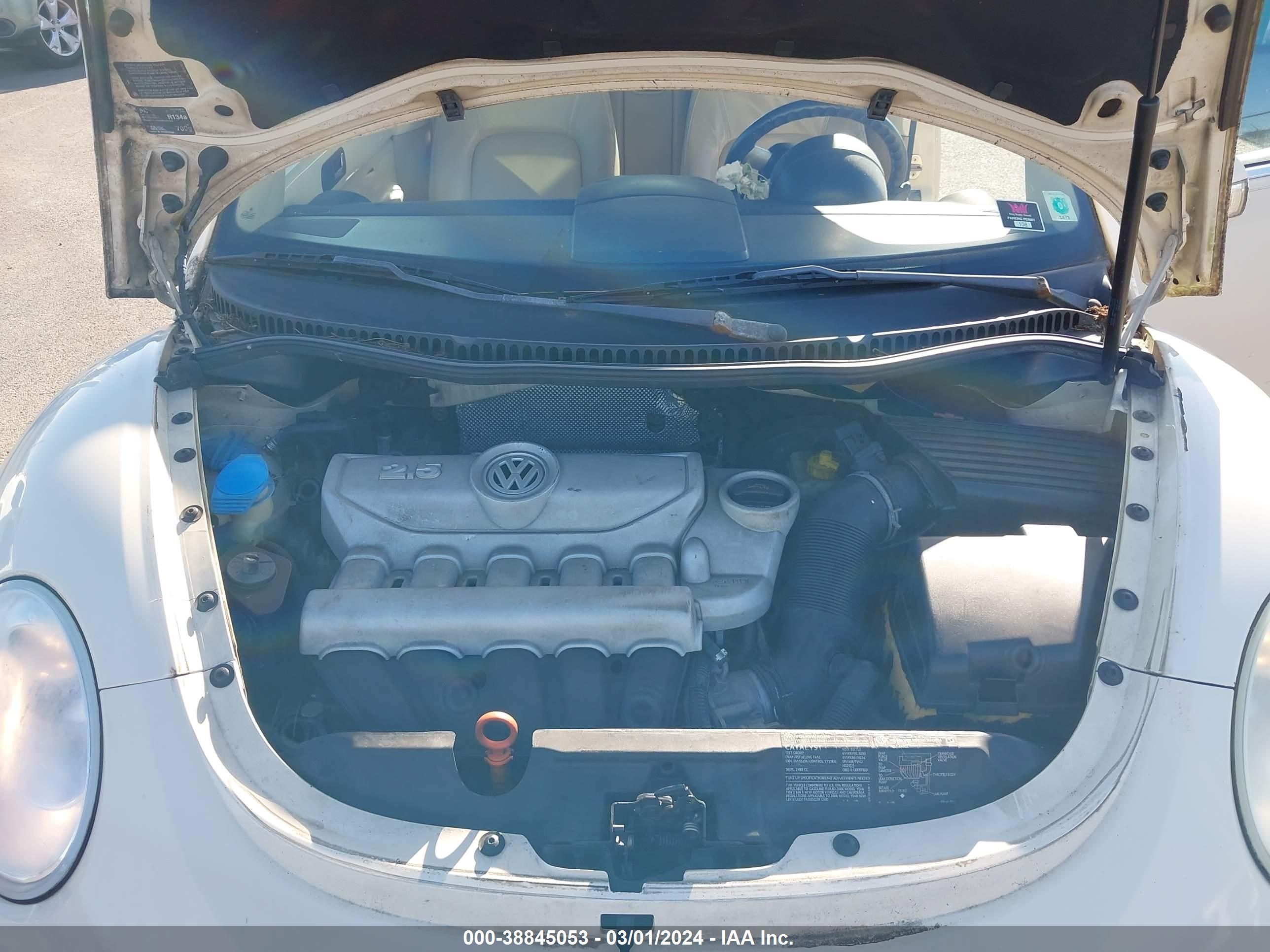 Photo 9 VIN: 3VWSF31Y86M311529 - VOLKSWAGEN BEETLE 