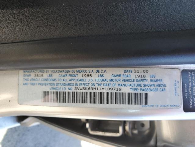 Photo 11 VIN: 3VWSK69M11M109719 - VOLKSWAGEN JETTA GLS 