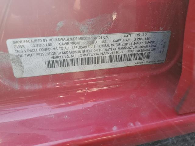 Photo 11 VIN: 3VWTL7AJ4AM694823 - VOLKSWAGEN JETTA TDI 