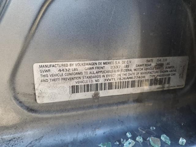 Photo 11 VIN: 3VWTL7AJ6AM677408 - VOLKSWAGEN JETTA TDI 