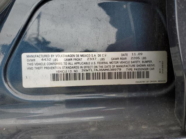 Photo 12 VIN: 3VWTL7AJ8AM638979 - VOLKSWAGEN JETTA TDI 