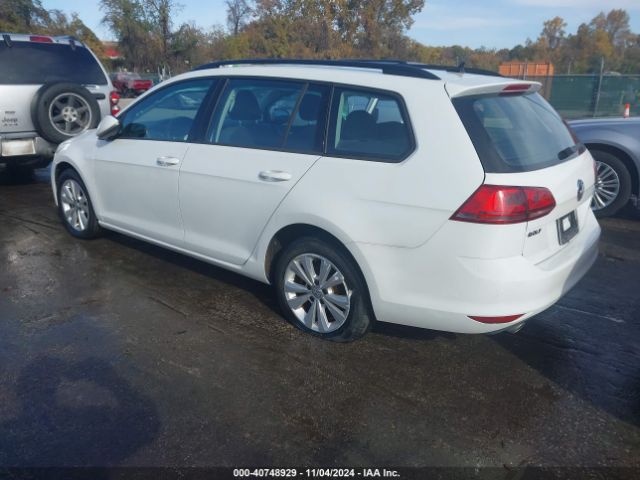 Photo 2 VIN: 3VWU17AU5HM542628 - VOLKSWAGEN GOLF SPORTWAGEN 