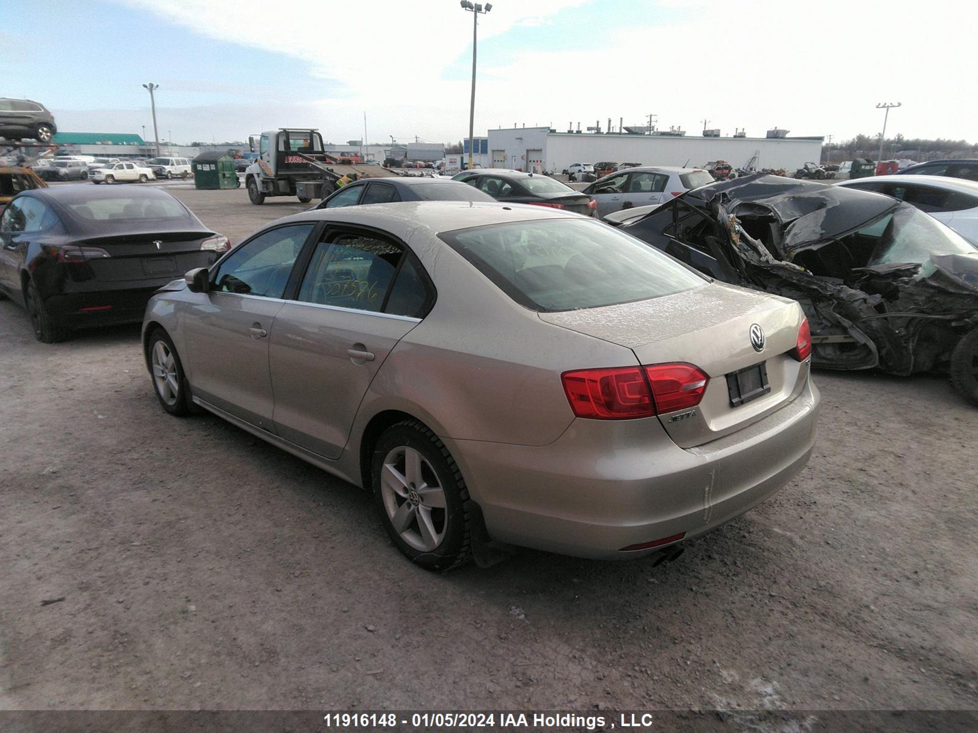 Photo 2 VIN: 3VWWL7AJ6DM307576 - VOLKSWAGEN JETTA 