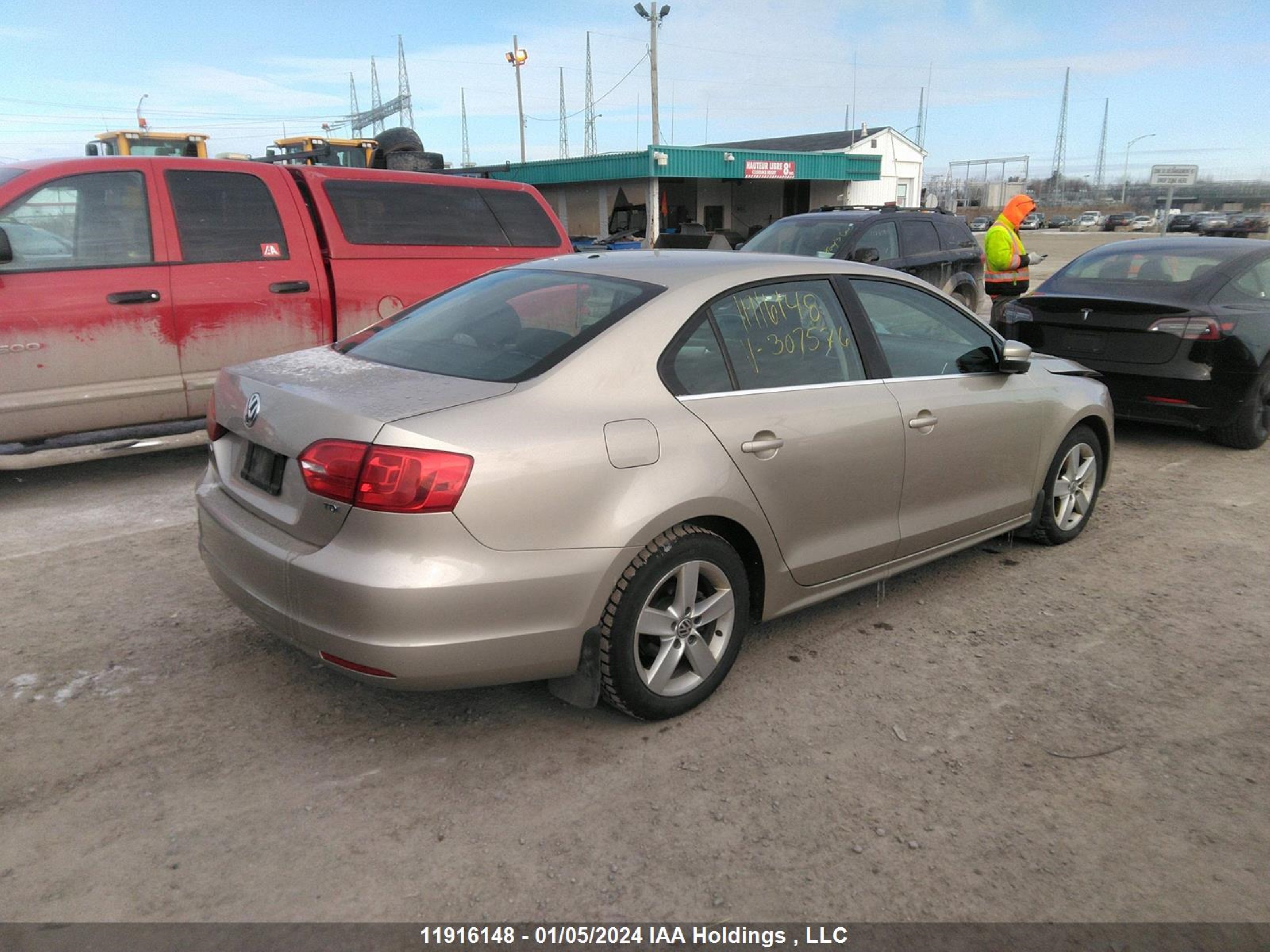 Photo 3 VIN: 3VWWL7AJ6DM307576 - VOLKSWAGEN JETTA 