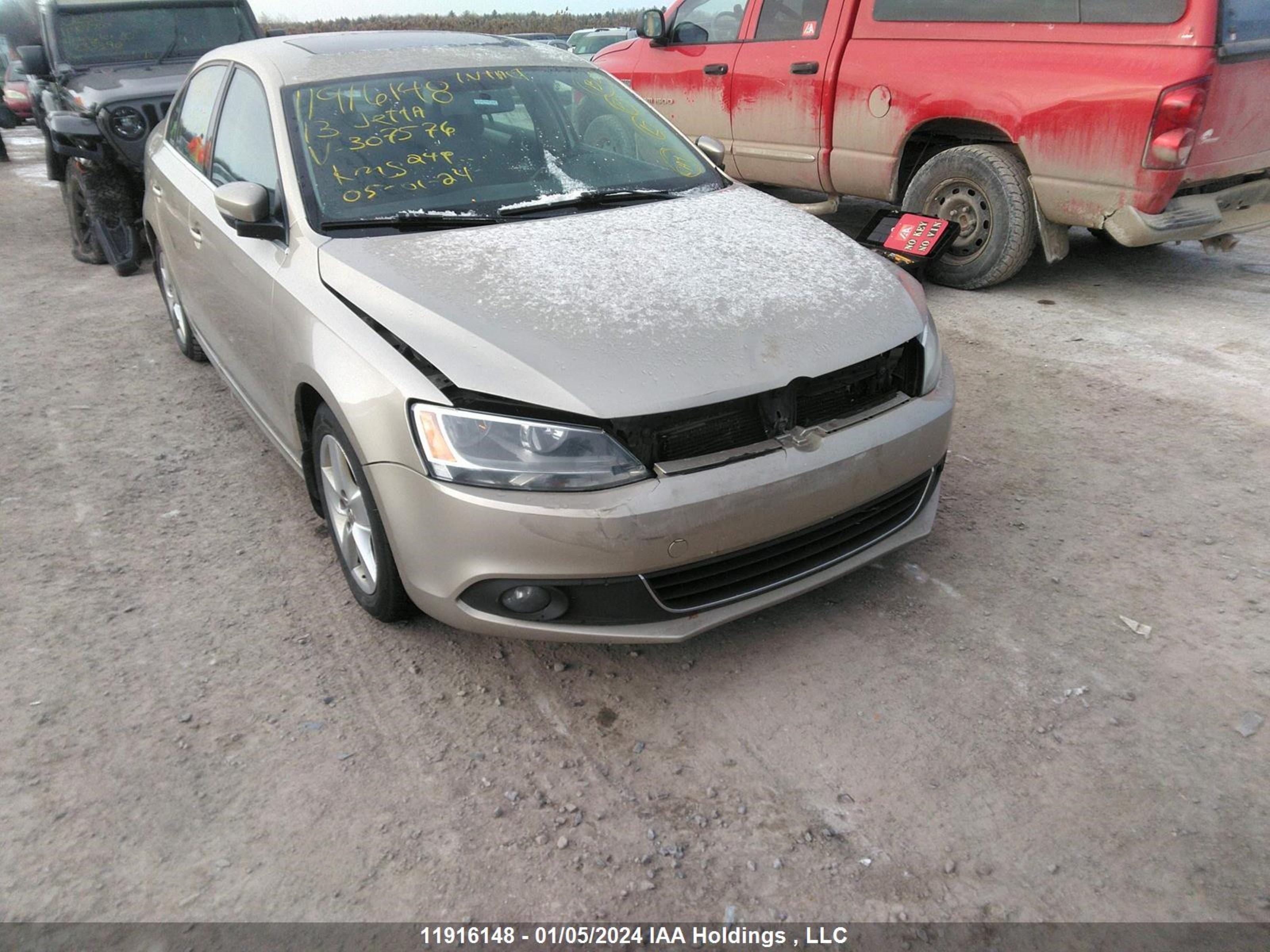 Photo 5 VIN: 3VWWL7AJ6DM307576 - VOLKSWAGEN JETTA 