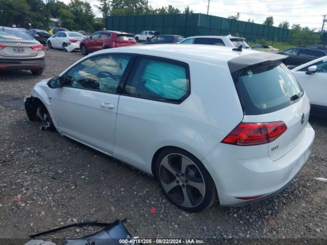 Photo 2 VIN: 3VWYT7AU0HM001367 - VOLKSWAGEN GOLF GTI 