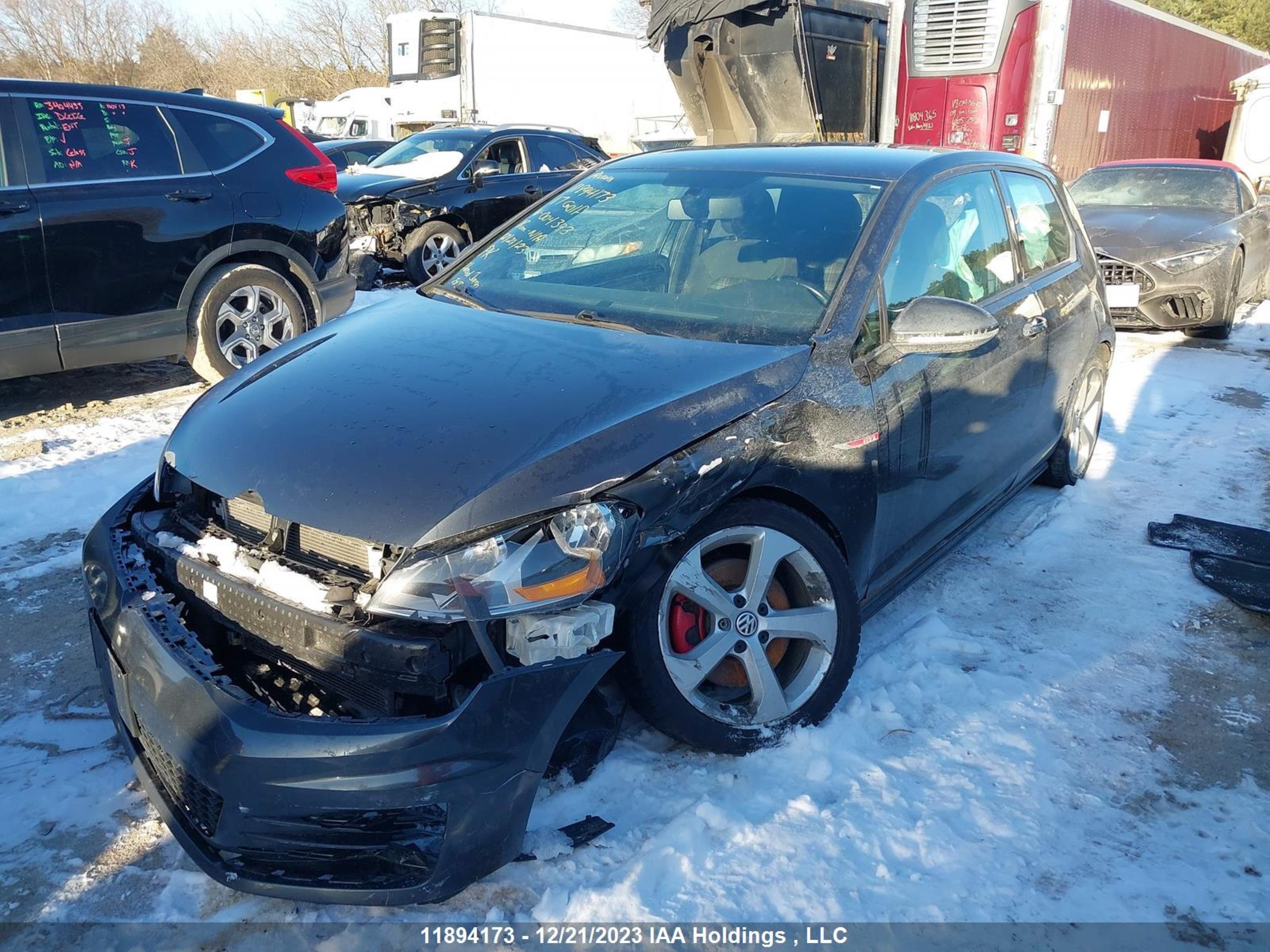 Photo 5 VIN: 3VWYT7AU5HM004393 - VOLKSWAGEN GOLF 