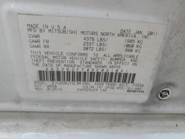 Photo 12 VIN: 4A32B2FF0BE021041 - MITSUBISHI GALANT FE 