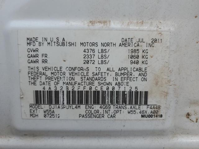 Photo 11 VIN: 4A32B2FF0CE007125 - MITSUBISHI GALANT FE 