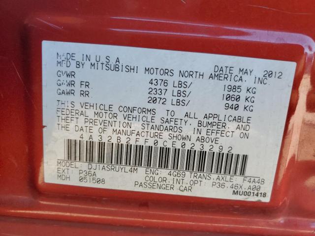 Photo 12 VIN: 4A32B2FF0CE023292 - MITSUBISHI GALANT 