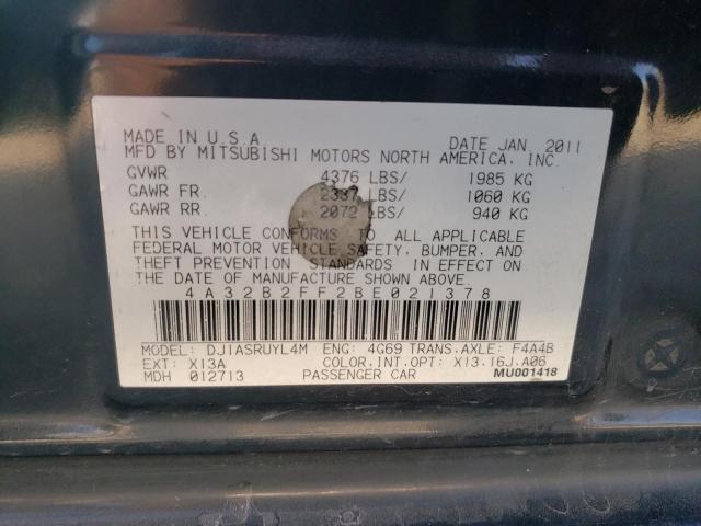 Photo 11 VIN: 4A32B2FF2BE021378 - MITSUBISHI GALANT FE 