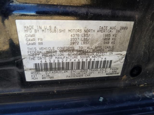 Photo 9 VIN: 4A32B2FF4AE004175 - MITSUBISHI GALANT FE 