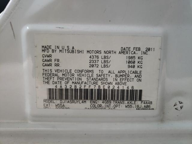 Photo 9 VIN: 4A32B2FF7BE024146 - MITSUBISHI GALANT FE 