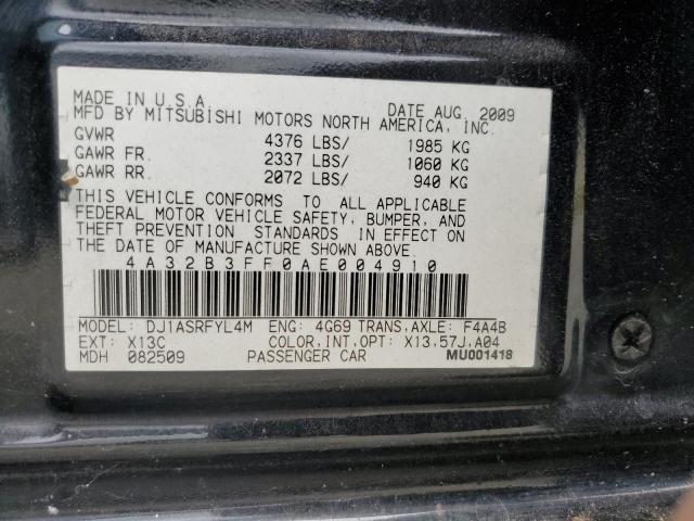 Photo 11 VIN: 4A32B3FF0AE004910 - MITSUBISHI GALANT ES 