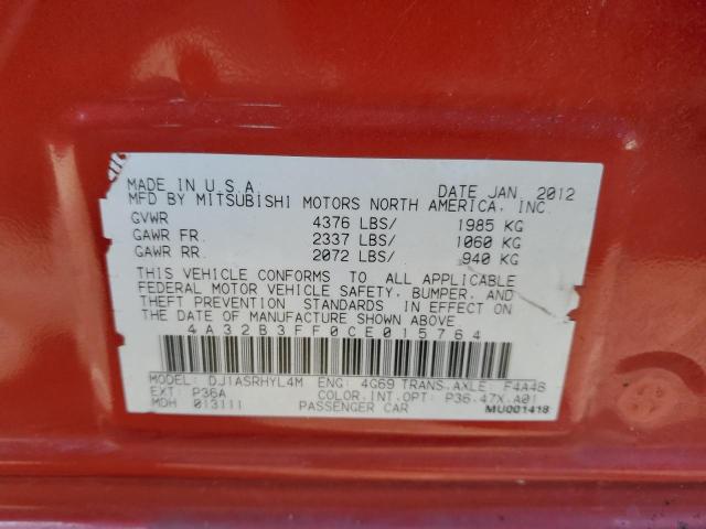 Photo 11 VIN: 4A32B3FF0CE015764 - MITSUBISHI GALANT 