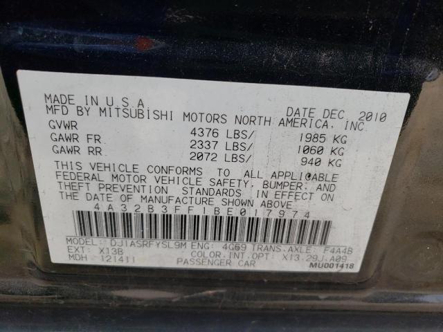 Photo 9 VIN: 4A32B3FF1BE017974 - MITSUBISHI GALANT ES 