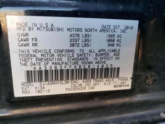 Photo 9 VIN: 4A32B3FF6BE014035 - MITSUBISHI GALANT ES 