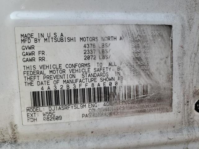 Photo 11 VIN: 4A32B3FF8AE005013 - MITSUBISHI GALANT ES 