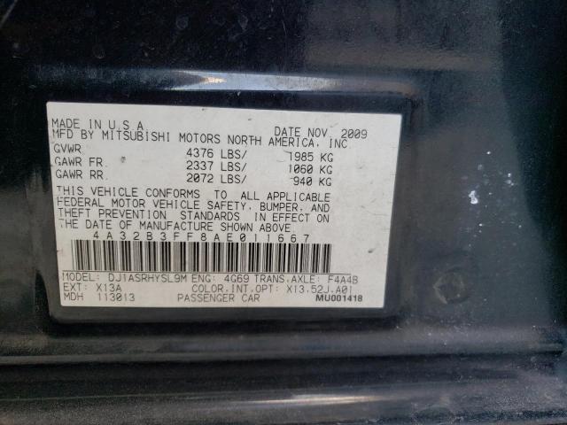 Photo 11 VIN: 4A32B3FF8AE011667 - MITSUBISHI GALANT ES 