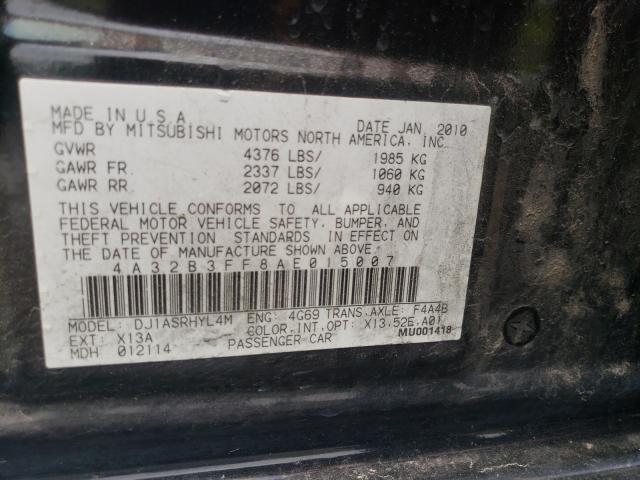 Photo 9 VIN: 4A32B3FF8AE015007 - MITSUBISHI GALANT ES 